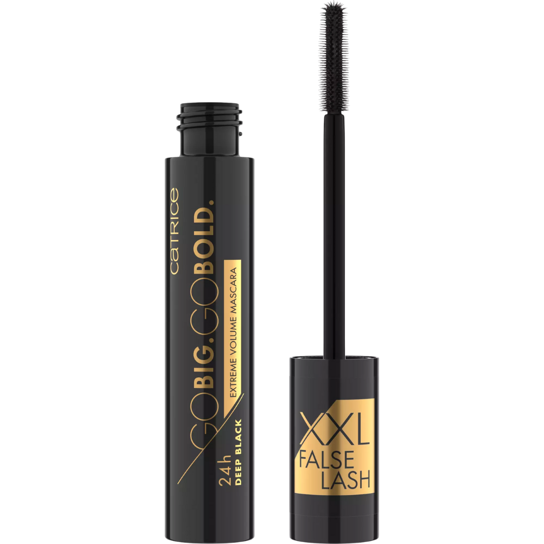 Catrice Go Big. Go Bold. 24h Deep Black Extreme Volume Mascara | كاتريس ماسكارا ديب بلاك إكستريم فوليوم تدوم 24 ساعة