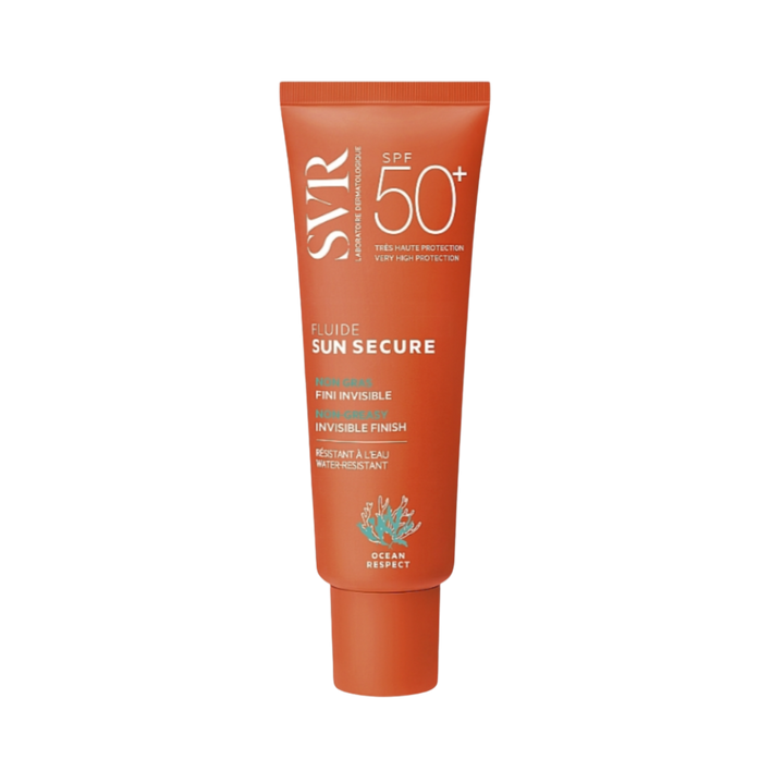 SVR Sun Secure SPF50+ Fluid - 50ml | اس في ار سائل واقي شمسي مع عامل حماية 50 - 50 مل