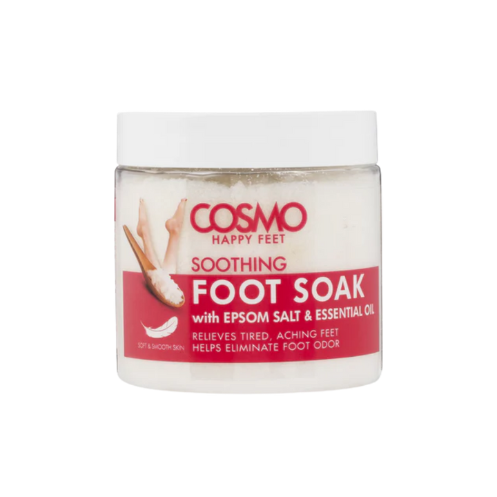 COSMO Soothing Foot Soak with Epsom Salt And Essential Oil - 500g | كوزمو منقوع الأقدام بملح الابسوم و الزيوت العطرية - 500 غرام