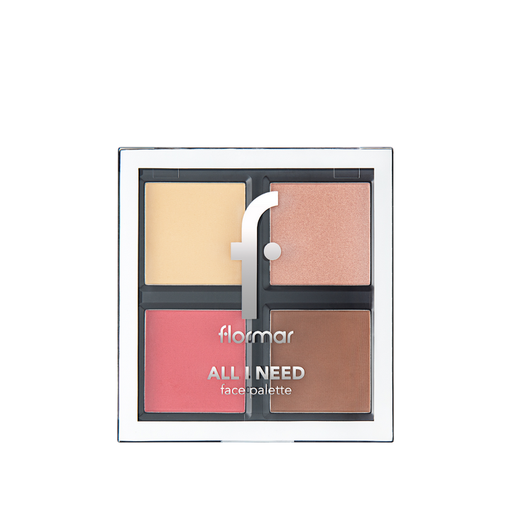 Flormar All I Need Face Palette -  3,6g  | فلورمار باليت للكونتور