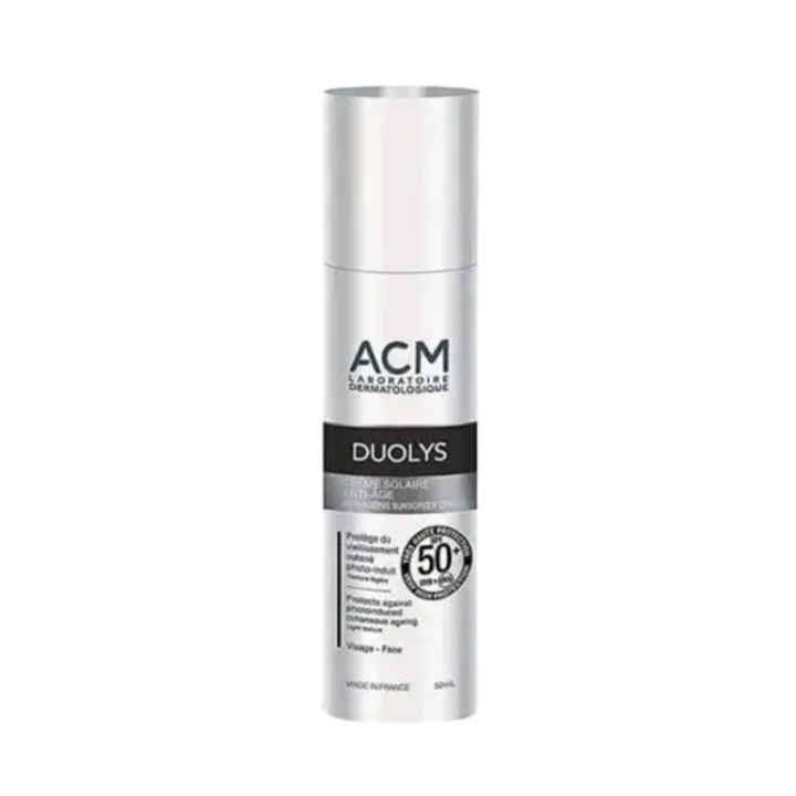 ACM Anti-Aging SPF+50 Sunscreen Cream - 50ml | اي سي ام كريم واقي من الشمس مضاد للشيخوخة  - 50 مل