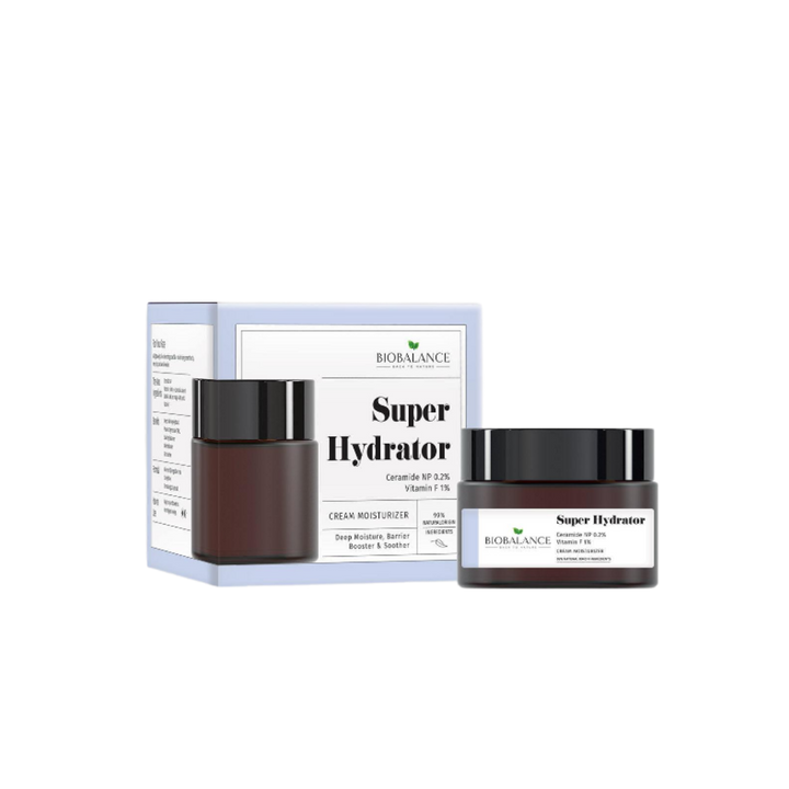 Bio Balance Super Hydrator Moisturizing Face Cream With Ceramides And Vitamin F - 50ml | بايو بالانس كريم مرطب للبشرة الحساسه  بالسيراميدات - 50 مل