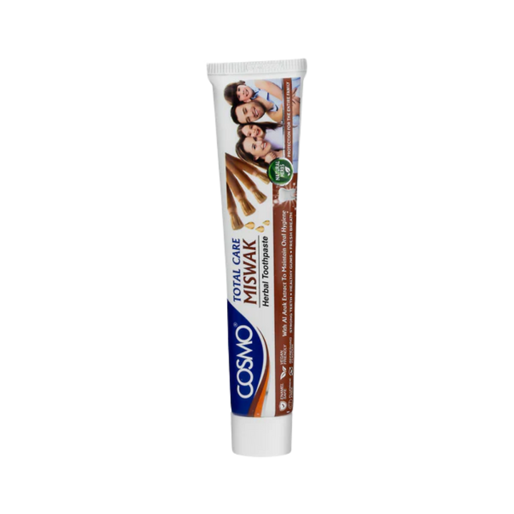 COSMO Total Care Miswak Herbal Toothpaste - 100g | كوزمو معجون أسنان - 100 غرام