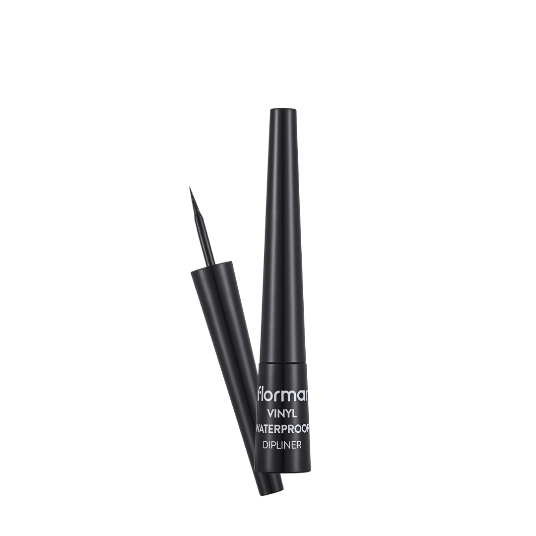 Flormar Vinyl Waterproof Dipliner - 2.5ml | فلورمار ايلاينر سائل ضد الماء - 2.5 مل