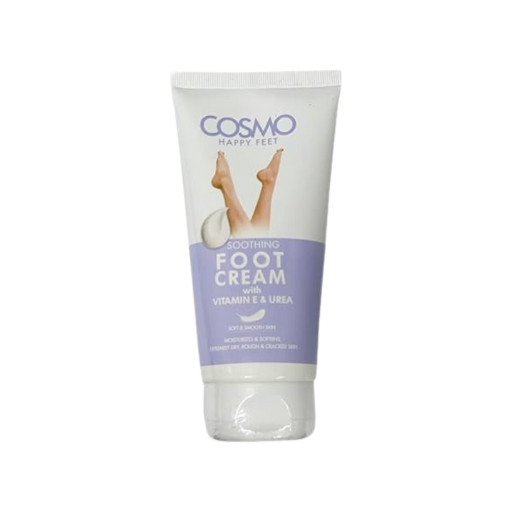 COSMO Soothing Foot Cream With Vitamin E & Urea - 150ml | كوزمو مرطب للأقدام بفيتامين اي و يوريا - 150 مل