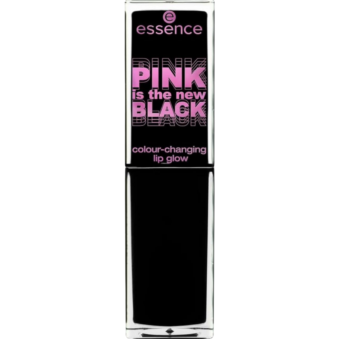 Essence Pink Is The New Black Lip Glow | ايسنس أحمر شفاه متغير اللون