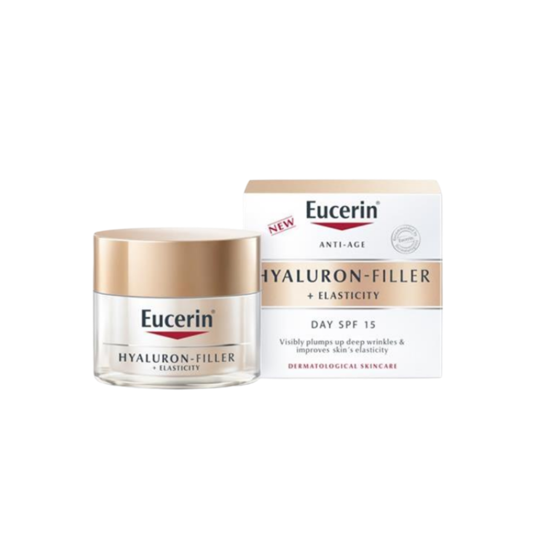 Eucerin Hyaluron Filler + Elasticity Day Cream - 50ml | يوسيرين هيالورون فيلر + كريم نهاري مرن - 50 مل