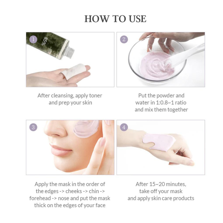 Dr. Althea Premium Rosa Modeling Mask Set 5pack - 25g | دكتور ألتيا بريميوم – مجموعة ماسك روزا 5 عبوات - 25 جم
