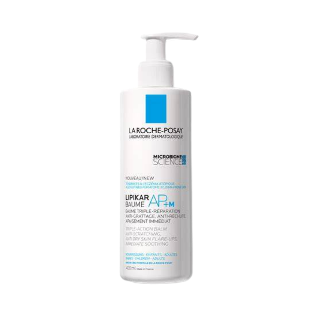 LA ROCHE-POSAY Lipikar Baume Lotion AP+m For Ezcema Skin - 400ml | لاروش بوزيه لوشن مرطب للبشرة الجافة والخشنة - 400 مل