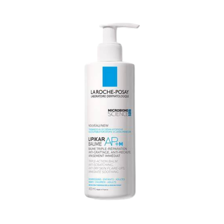 LA ROCHE-POSAY Lipikar Baume Lotion AP+m For Ezcema Skin - 400ml | لاروش بوزيه لوشن مرطب للبشرة الجافة والخشنة - 400 مل