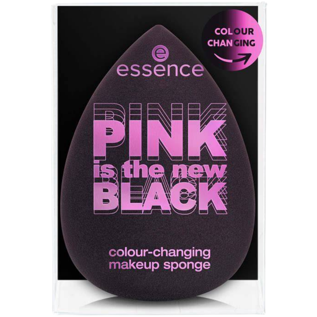 Essence Pink Is The New Black Sponge | ايسنس اسفنجة المكياج متغيرة اللون
