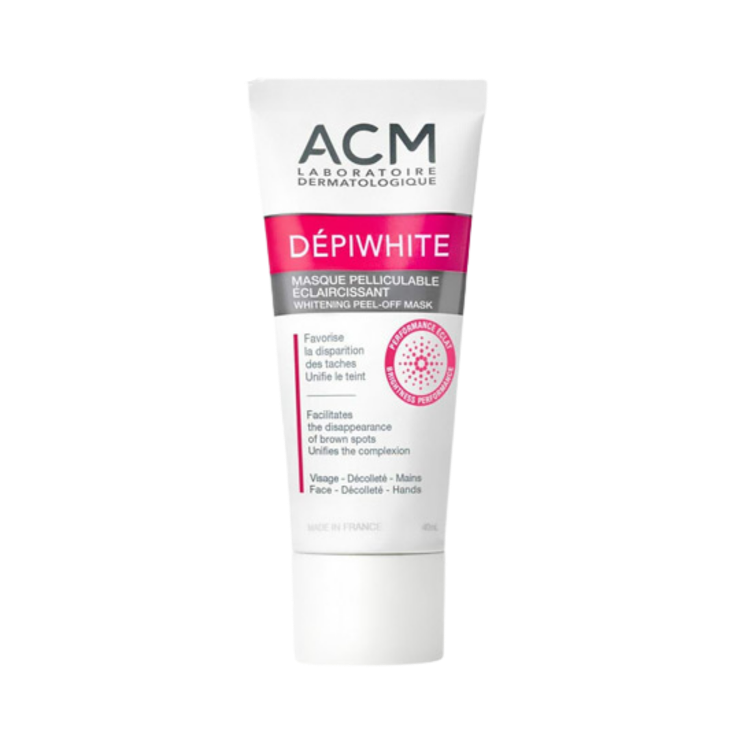 ACM depiwhite Whitening Peel Off Mask - 40ml | اي سي ام قناع مضاد للتصبغات للوجه - 40 مل
