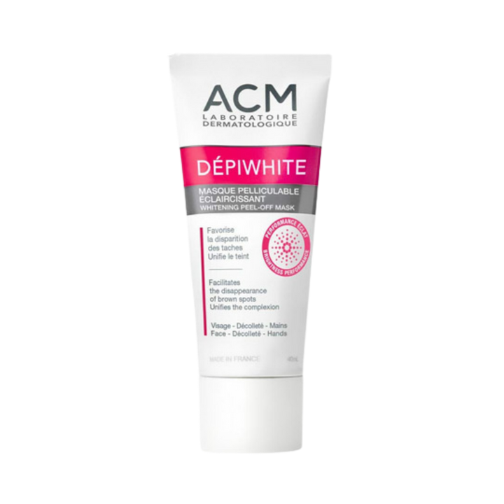 ACM depiwhite Whitening Peel Off Mask - 40ml | اي سي ام قناع مضاد للتصبغات للوجه - 40 مل
