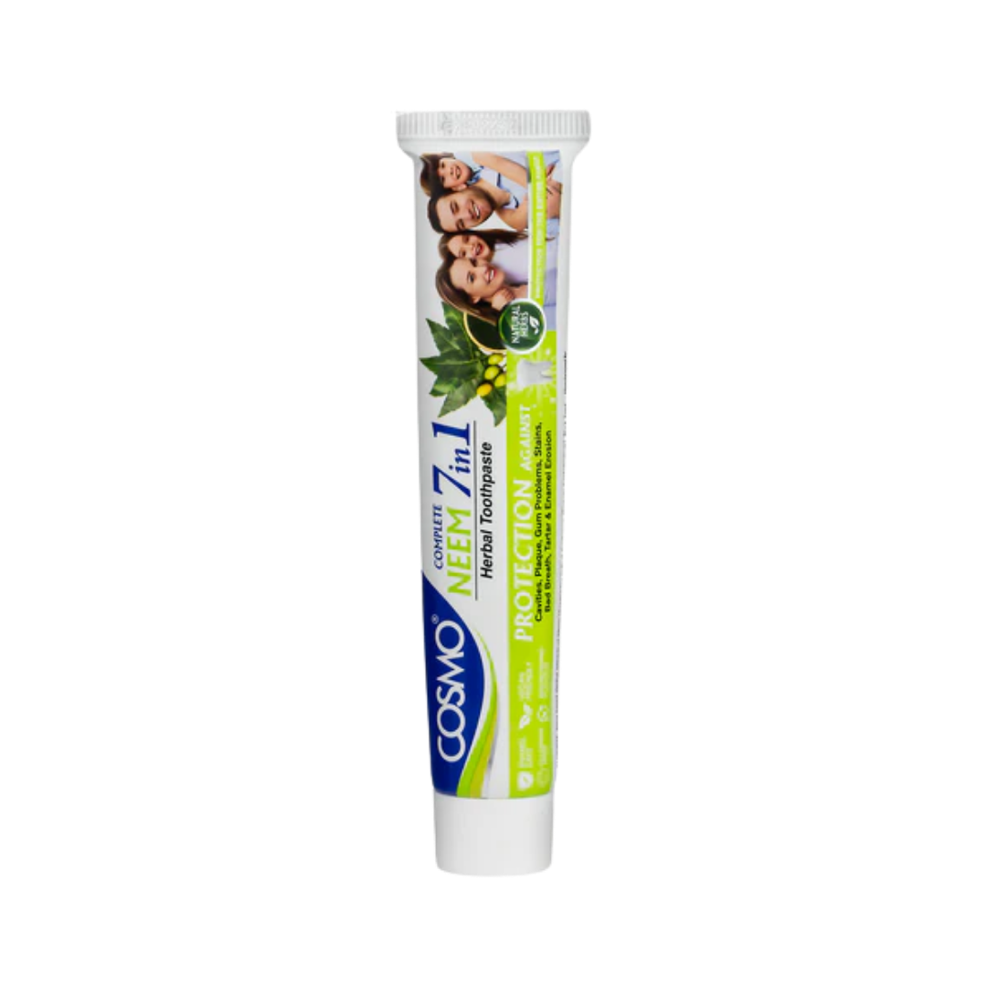 COSMO Complete Neem 7in1 Herbal Toothpaste - 100g | كوزمو معجون اسنان نباتي - 100 غرام