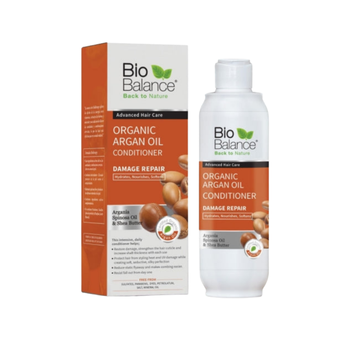 Bio Balance Organic Argan Oil Conditioner - 330ml | بايو بالانس بلسم بزيت الارغان - 330 مل