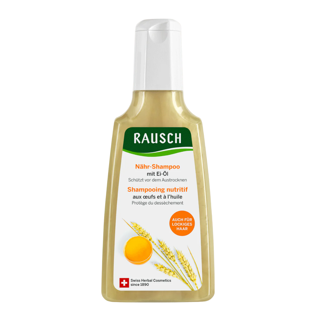 RAUSCH Nourishing shampoo with egg-oil - 200ml | راوش شامبو بالبيض - 200 مل