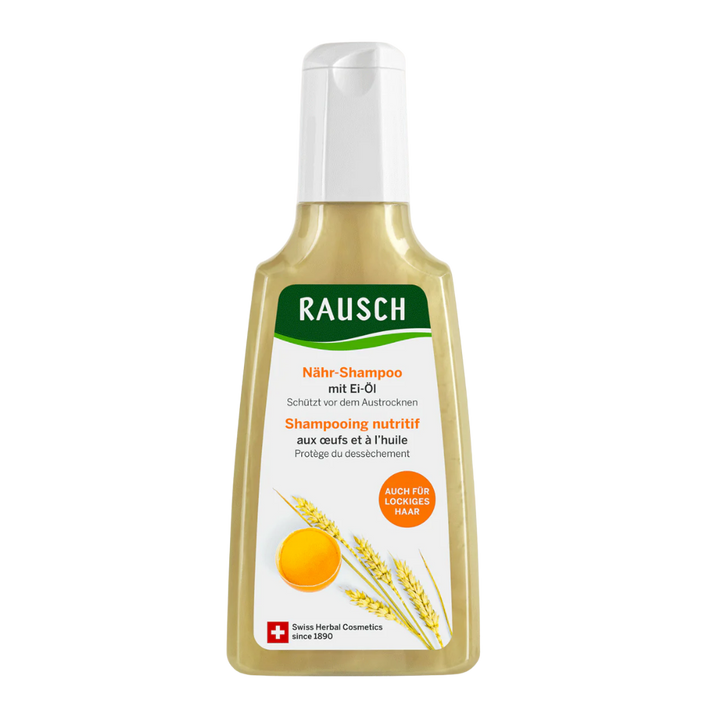 RAUSCH Nourishing shampoo with egg-oil - 200ml | راوش شامبو بالبيض - 200 مل