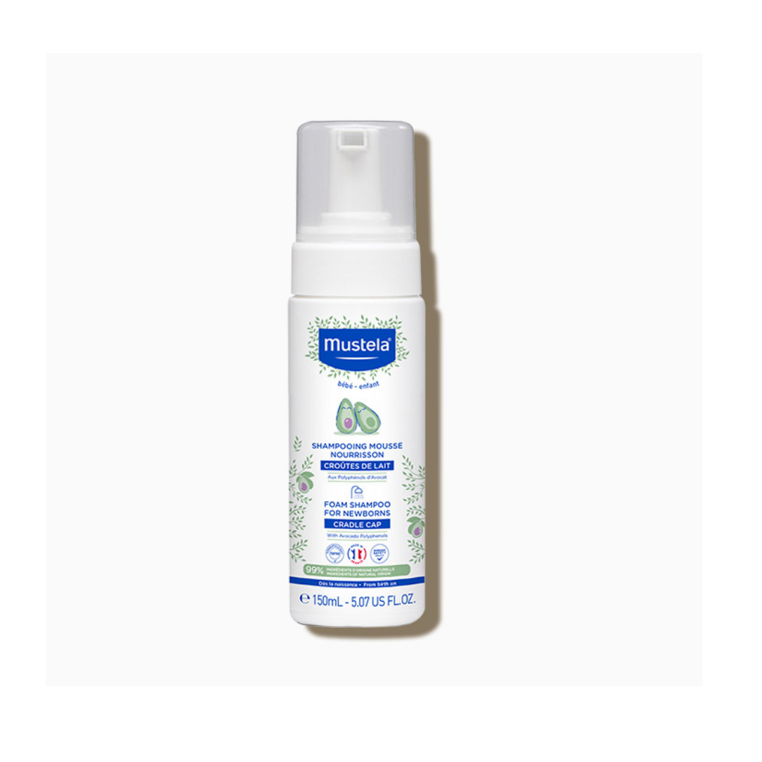 Mustela Foam Shampoo Soothing The Scalp - 150ml | موستيلا شامبو رغوي مهدئ لفروة الرأس - 150 مل
