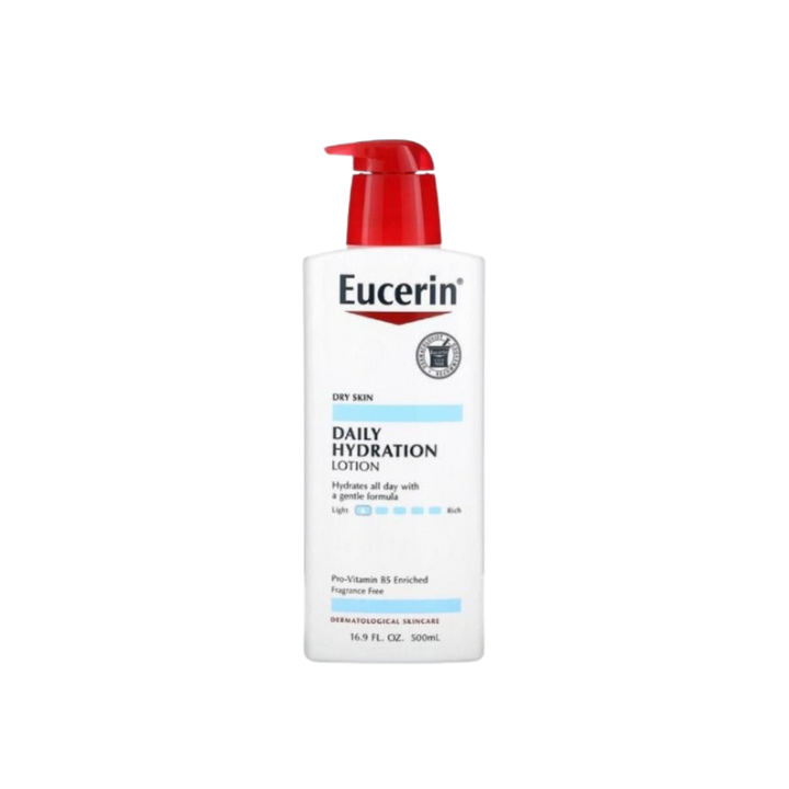 Eucerin Daily Hydration Body Lotion For Dry Skin - 500ml | يوسيرين لوشن الترطيب اليومي للجسم للبشرة الجافة - 500 مل