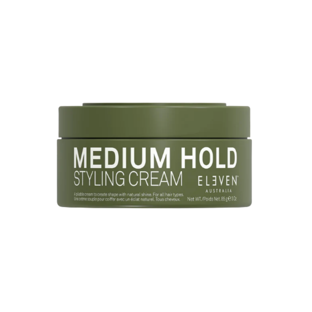 Eleven Australia Medium Hold Styling Cream - 85g | إلفن استراليا كريم تصفيف للشعر - 85 غرام
