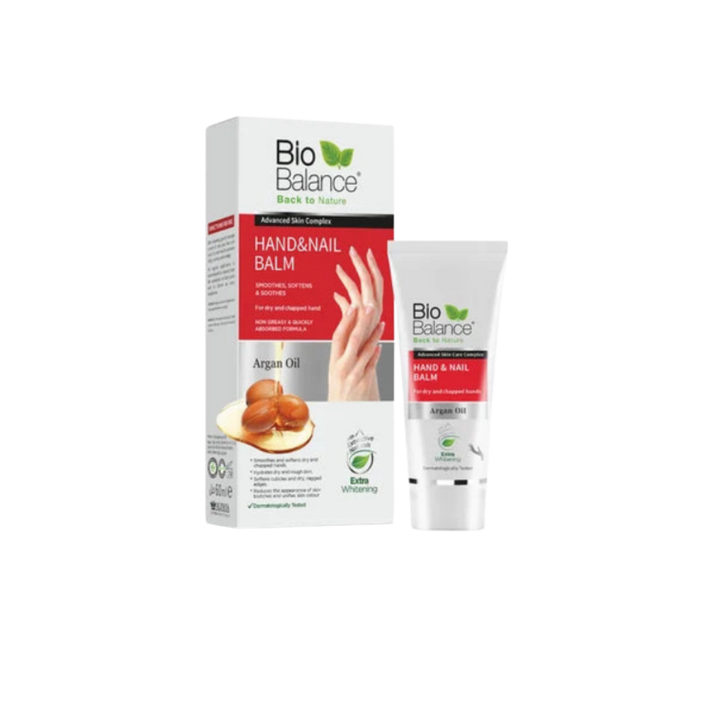 Bio Balance Hand And Nail Balm - 60ml | بايو بالانس مرطب  لليدين  ومطري للاظافر  - 60 مل