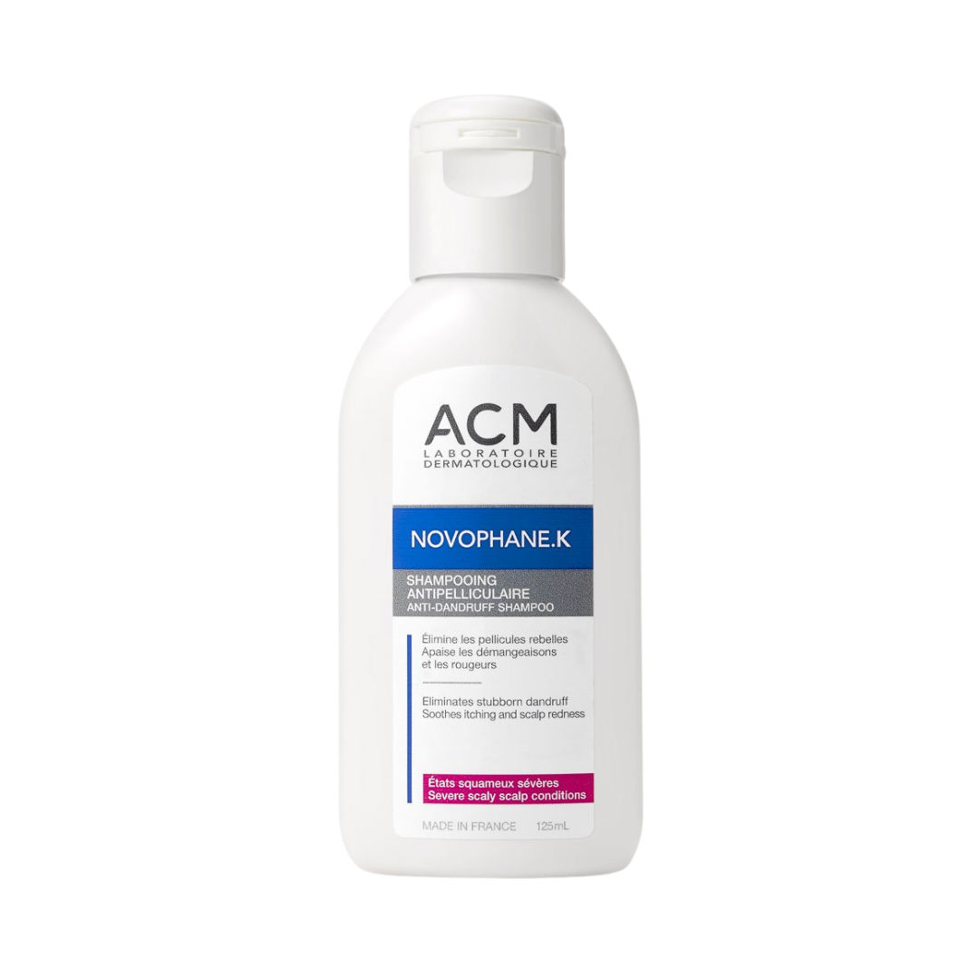 ACM Novophane.k Anti-Dandruff Shampoo - 125ml | اي سي ام شامبو نوفوفان المضاد للقشرة - 125 مل