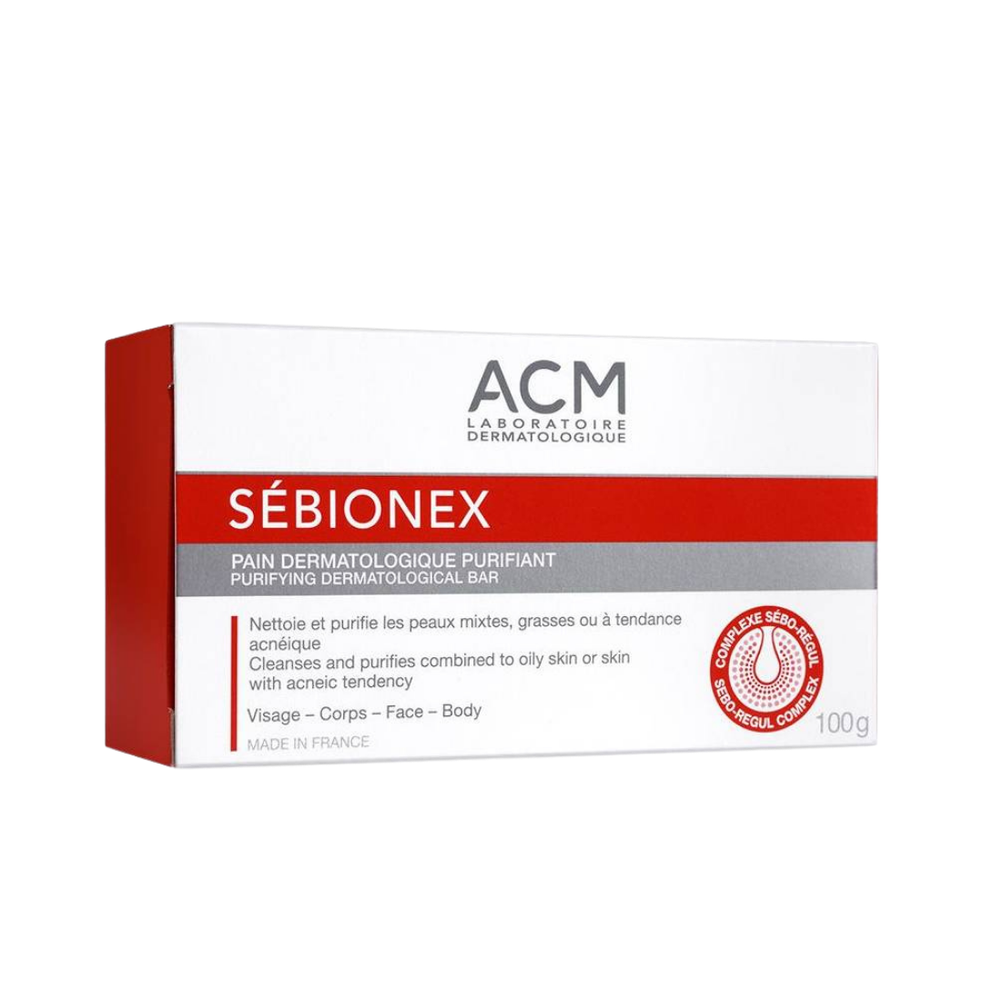 ACM Sebionex Purifying Acne Soap - 100g | اي سي ام صابون منقي للوجه و الجسم - 100 غرام