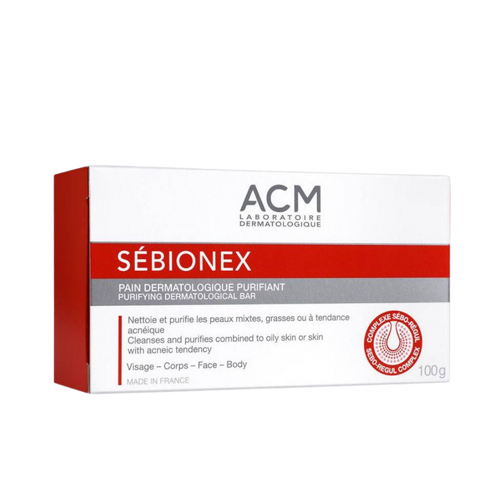 ACM Sebionex Purifying Acne Soap - 100g | اي سي ام صابون منقي للوجه و الجسم - 100 غرام