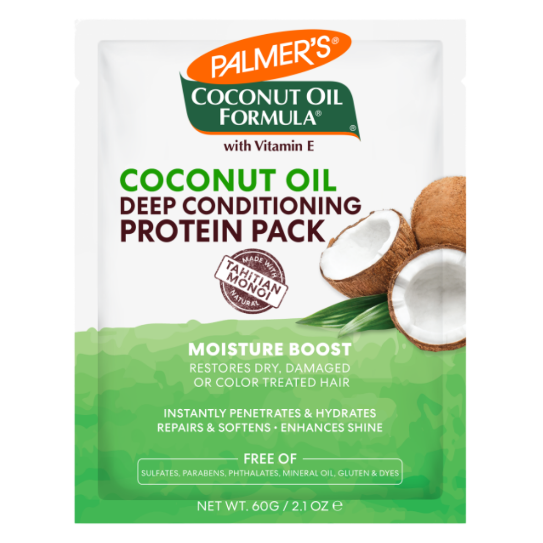 PALMER'S Coconut Oil Deep Conditioning Protein Pack - 60g | بالميرز بلسم عميق بزيت جوز الهند - 60 غرام