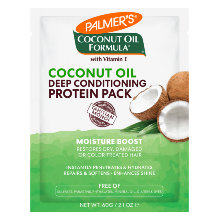 PALMER'S Coconut Oil Deep Conditioning Protein Pack - 60g | بالميرز بلسم عميق بزيت جوز الهند - 60 غرام