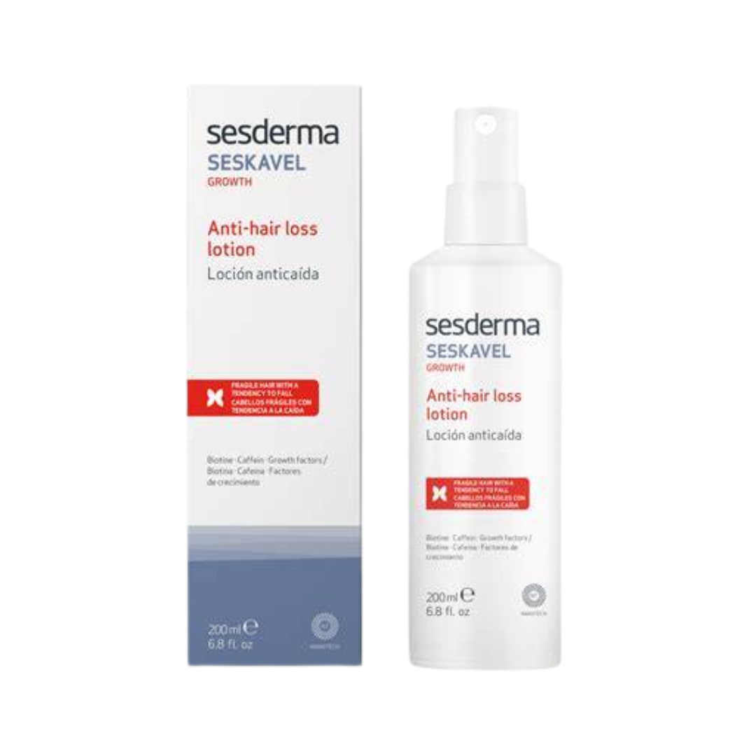 Sesderma Seskavel Growth Anti-Hair Loss Lotion - 200ml | سيسديرما لوشن مضاد للتساقط - 200 مل