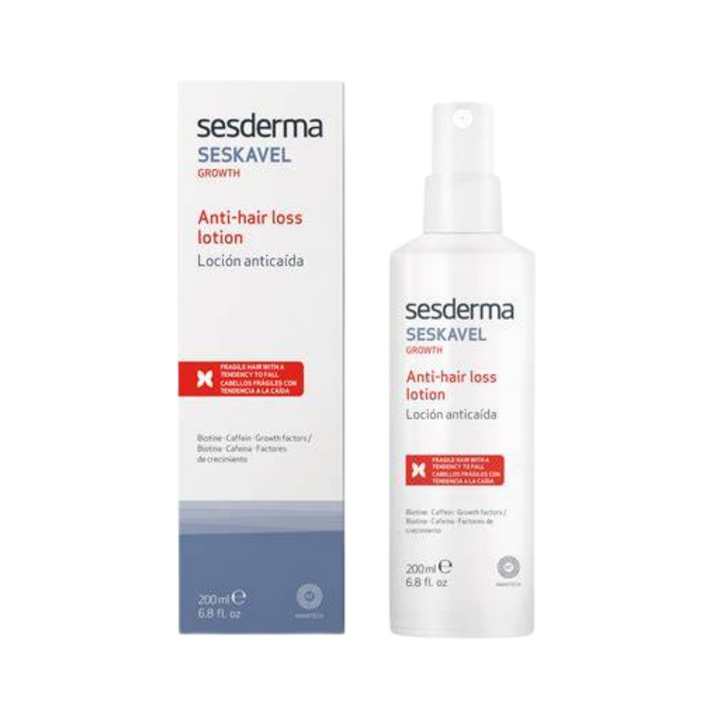 Sesderma Seskavel Growth Anti-Hair Loss Lotion - 200ml | سيسديرما لوشن مضاد للتساقط - 200 مل