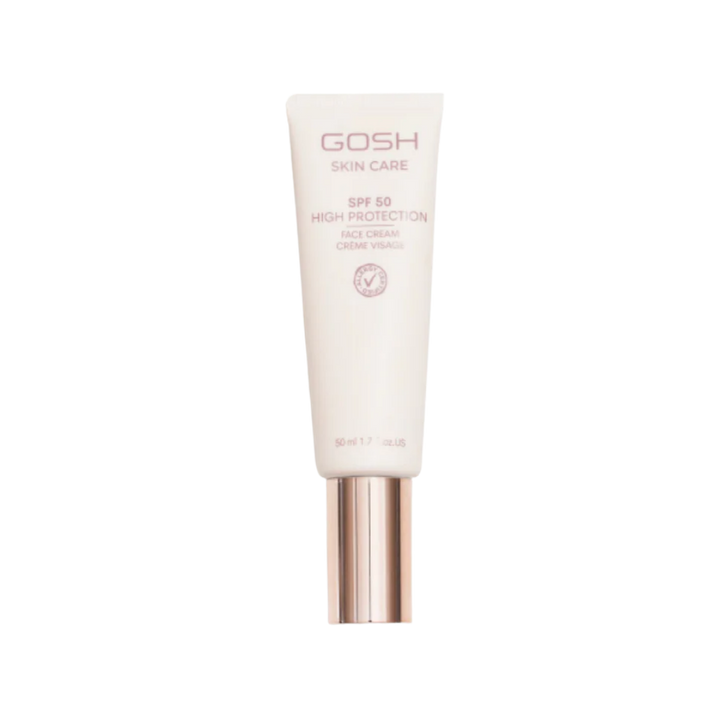 Gosh Skin Care SPF50 High Protection - 50ml | غوش واقي شمس للعناية بالبشرة بعامل حماية SPF50 – حماية عالية – 50 مل