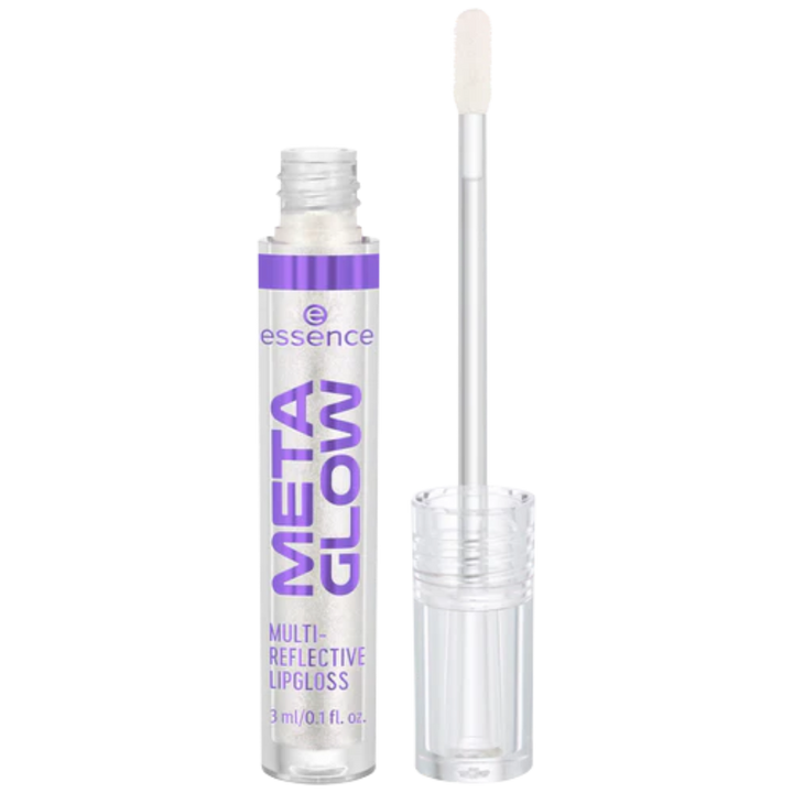 Essence Meta Glow multi-reflective lip gloss. No. 01 - 3ml | ايسنس غلوس للشفاه ميتا غلو رقم 01 - 3 مل