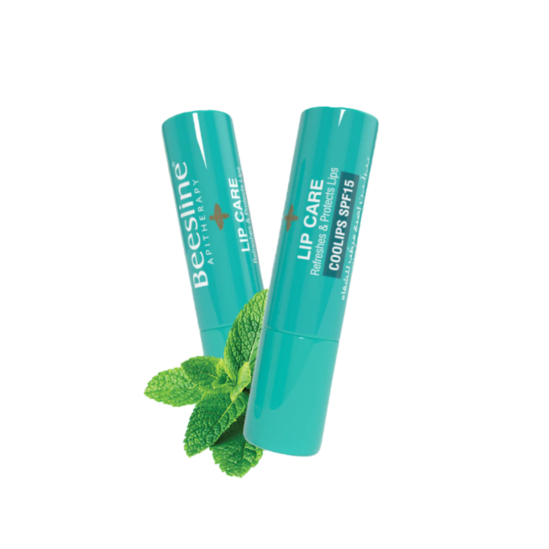 Beesline Lip Care Coolips SPF 15 - 2 PCS  | بيزلين مرطب شفاه مع عامل حماية %15 قطعتان