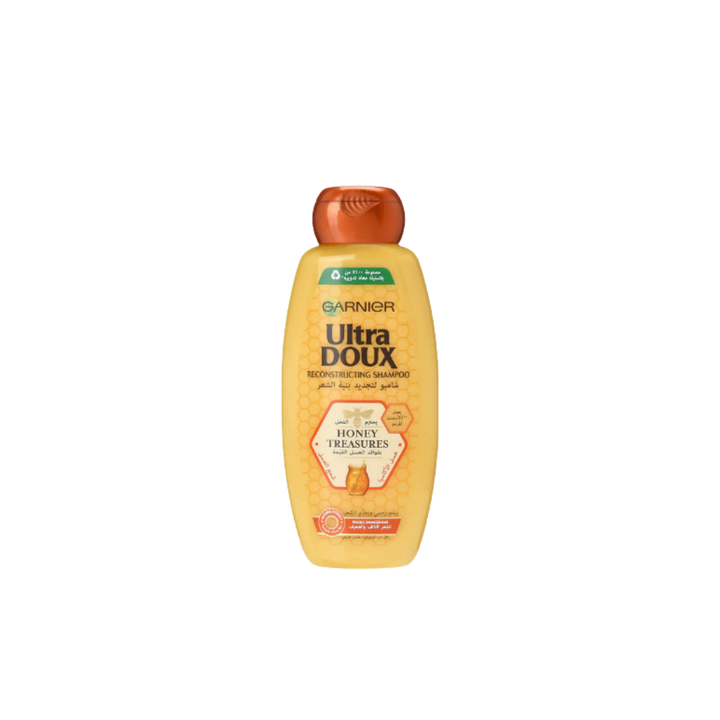 Garnier Ultra Doux Replenishing Shampoo - 400ml | غارنييه الترا دو شامبو مجدد لشعر التالف بالعسل - 400 مل
