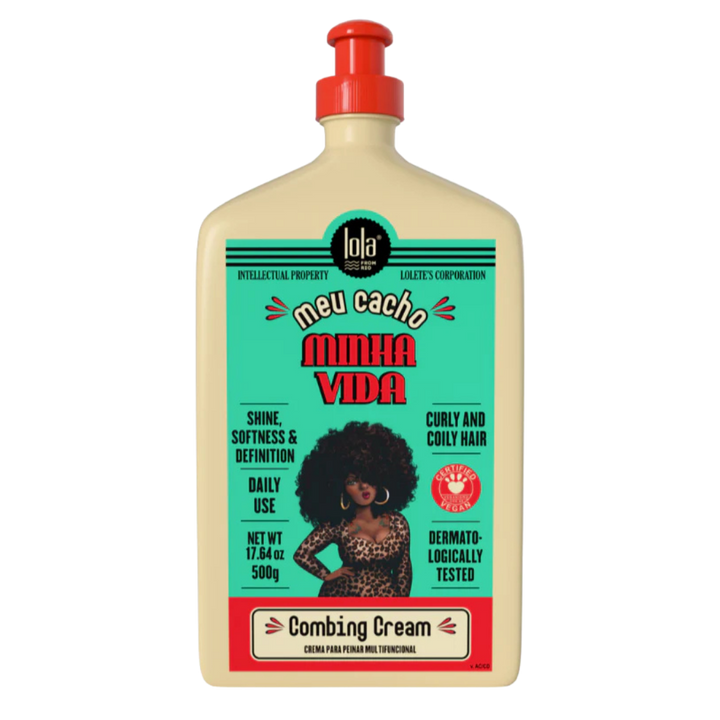 Lola from Rio Meu Cacho All-In-One Combing Cream - 500g | لولا فروم ريو كريم تصفيف الشعر للشعر المجعد - 500 غرام