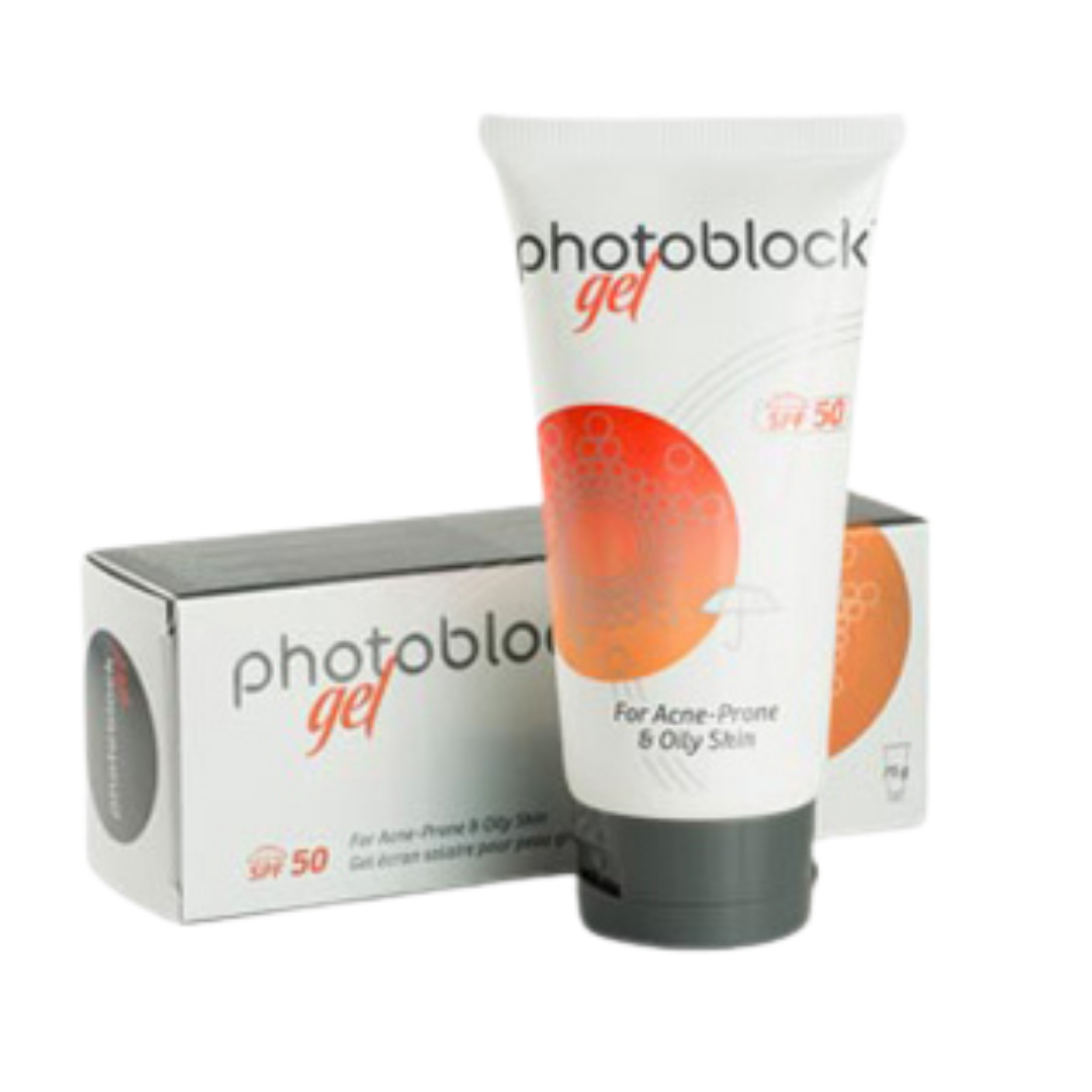derma Pella Derma Photo Block Gel Sunscreen for Oily and Acne - 75g | ديرما بيلا جل واقي شمسي  للبشرة الدهنية و المعرضة لحب الشباب - 75 غرام