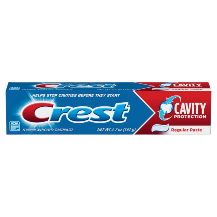 Crest Toothpaste Cavity Protection Regular - 232 g | كريست معجون الأسنان لمكافحة التسوس - 232 غ