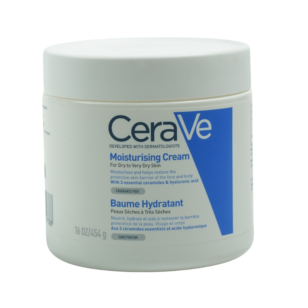Cerave Moisturizing Cream for Dry Skin with Hyaluronic Acid - 454g | سيرافي مرطب للبشرة الجافة - 454 غرام