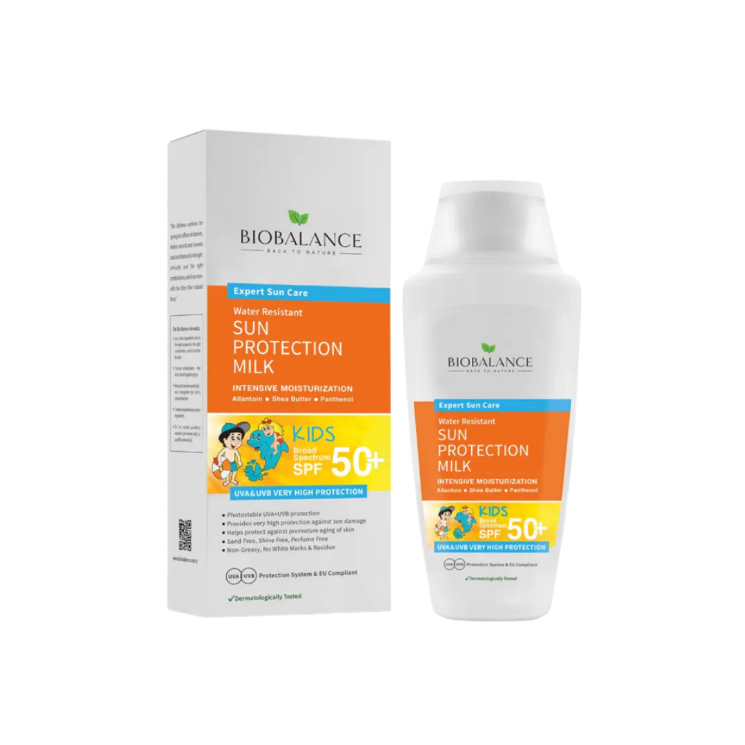 BIO BALANCE Sun Protection Milk SPF50+ - 150ml | بايو بالانس حليب واقي شمسي للأطفال Spf50+ - 150 مل