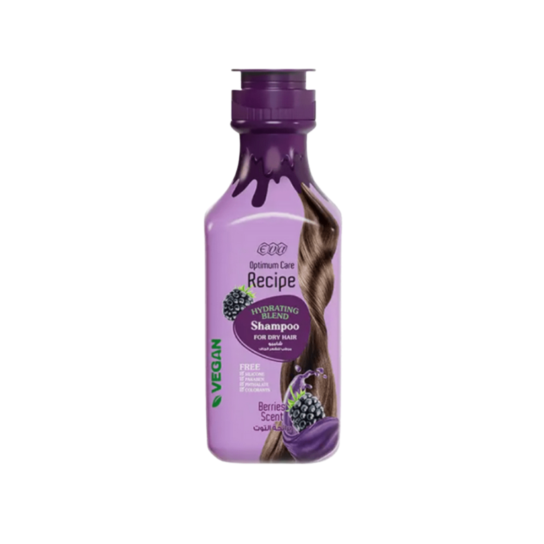 EVA Optimum Care Recipe Hydrating Blend Hair Shampoo For Dry Hair - 350ml | ايفا شامبو مرطب للشعر الجاف - 350 مل