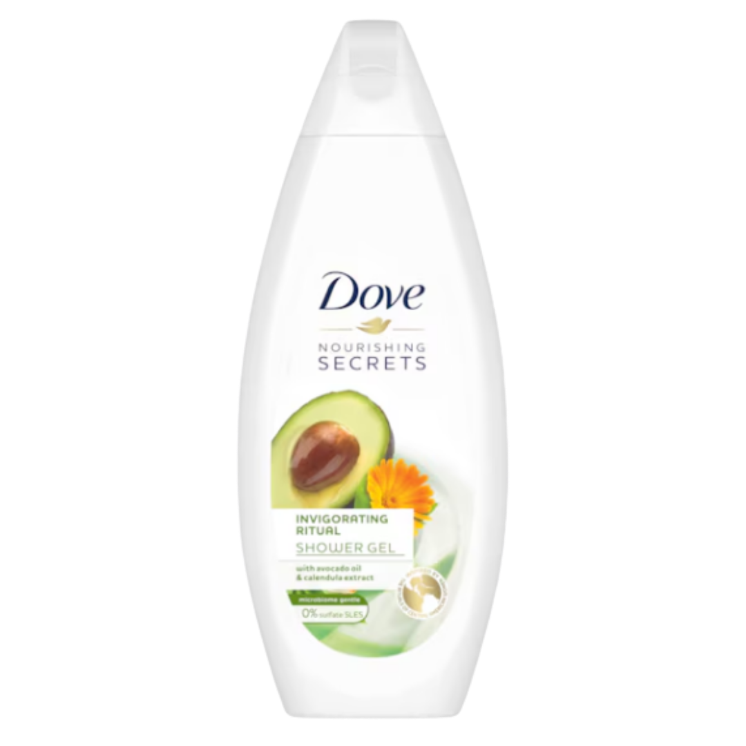 Dove Invigorating Body Wash Avocado - 500ml | دوف غسول كريمي للجسم بالافوكادو - 500 مل