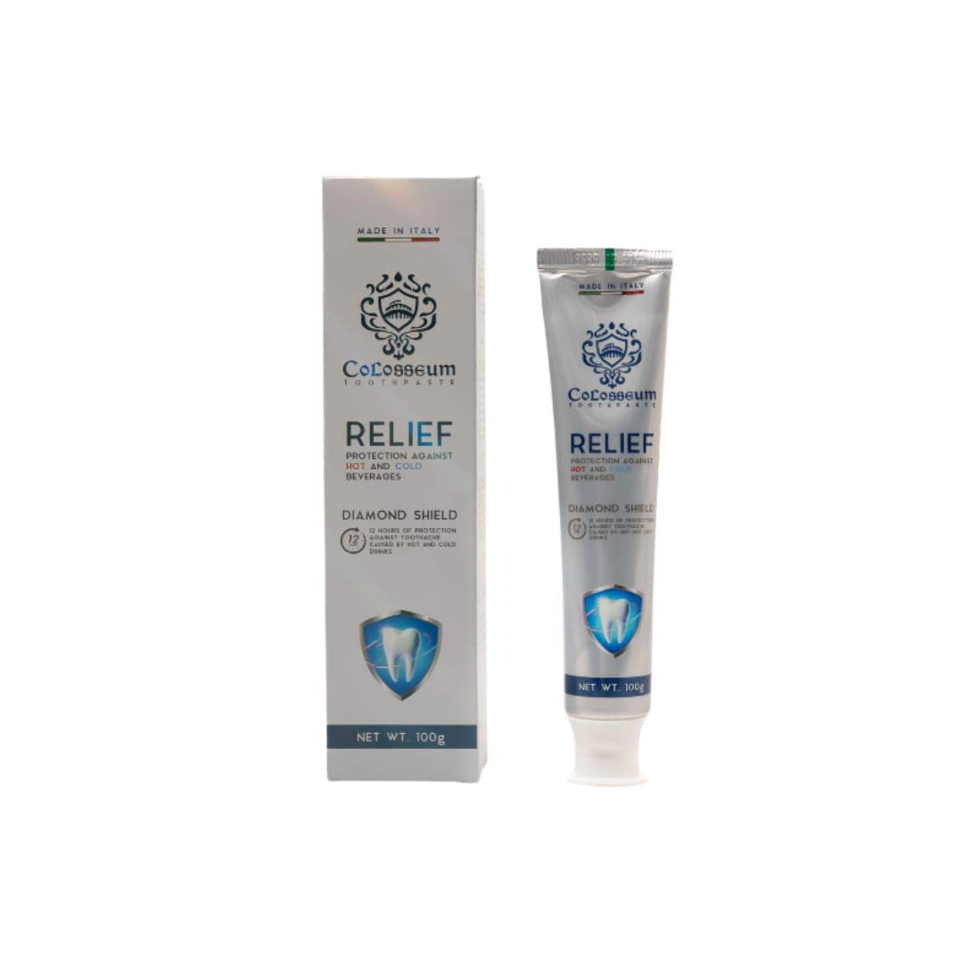 Colosseum Sollievo Scudo - 100g | كولوسيوم معجون أسنان - 100 غرام