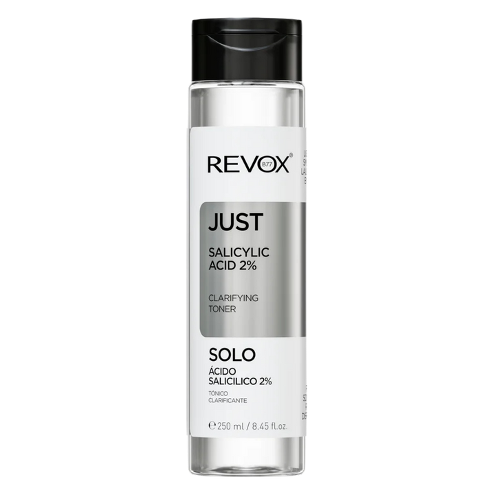 REVOX Just Salicylic Acid 2% Clarifying Toner - 250ml | ريفوكس تونر الساليسيلك اسيد 2% المنقي - 250 مل