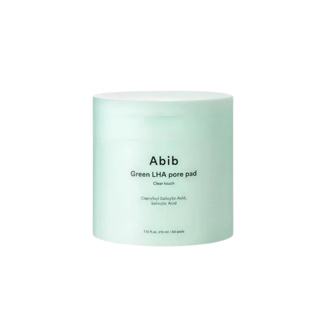 Abib Green LHA Pore Pad Clear Touch - 60 pads | ابيب وسادات تونر بالساليسيليك اسيد - 60 قطعة
