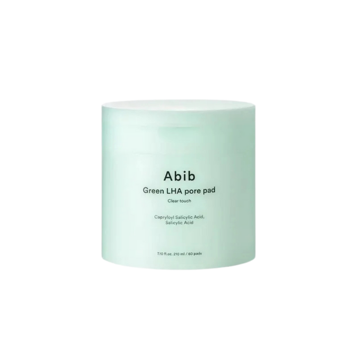 Abib Green LHA Pore Pad Clear Touch - 60 pads | ابيب وسادات تونر بالساليسيليك اسيد - 60 قطعة