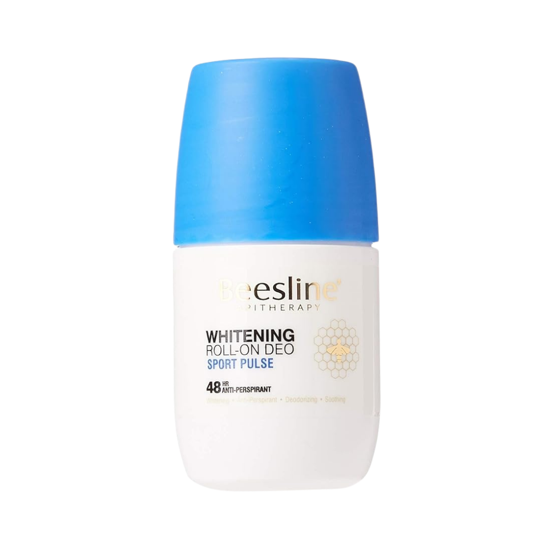 Beesline Whitening Roll-On Deodorant - Sport Pulse - 50ml | بيزلين رول اون مزيل التعرق مع تفتيح اللون - 50 مل
