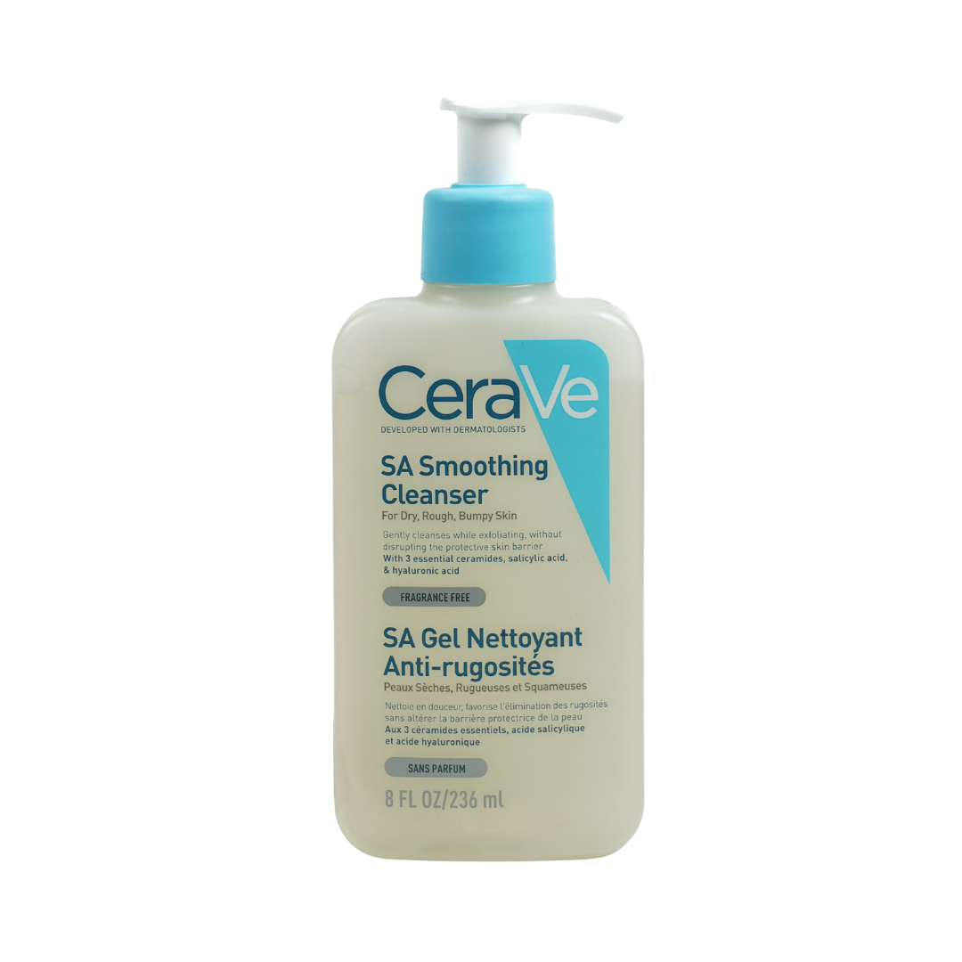 CeraVe SA Smoothing Cleanser for normal, dry and rough skin - 236ml | سيرافي غسول ساليسليك اسيد - 236 مل