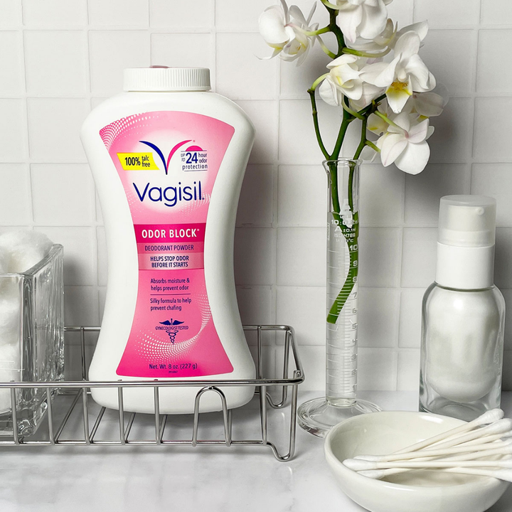 Vagisil Odor Block Deodorant Powder - 227g | فاجيسيل بودرة مزيلة للتعرق للنساء - 227 غ